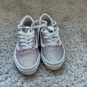 Worn Twice -  Vans Old Skool Preschool Girls' Shoe Powder Pink